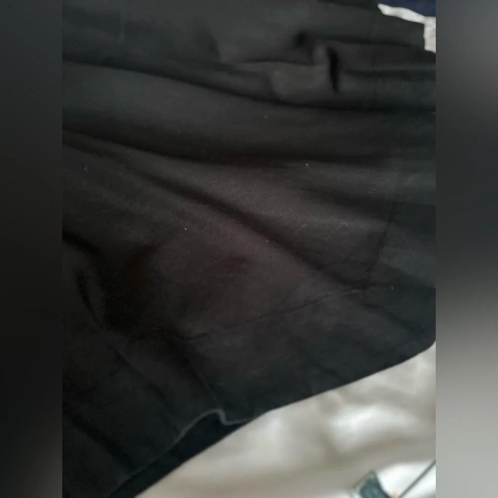 NWT Nic+Zoe Linen Blend Black Onyx Asymmetrical Skirt Women’s Size 8